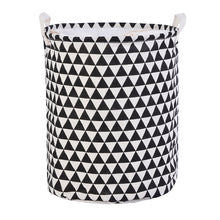 Load image into Gallery viewer, Foldable Laundry Basket Large Capacity Laundry Hamper Storage Bag Clothes Toy Picnic Printed Storage Organizer Bucket