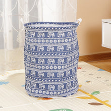 Load image into Gallery viewer, Foldable Laundry Basket Large Capacity Laundry Hamper Storage Bag Clothes Toy Picnic Printed Storage Organizer Bucket