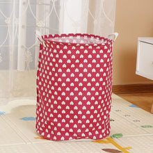 Load image into Gallery viewer, Foldable Laundry Basket Large Capacity Laundry Hamper Storage Bag Clothes Toy Picnic Printed Storage Organizer Bucket