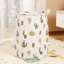 Load image into Gallery viewer, Foldable Laundry Basket Large Capacity Laundry Hamper Storage Bag Clothes Toy Picnic Printed Storage Organizer Bucket