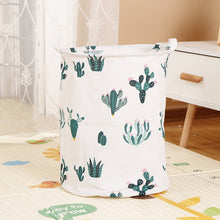 Load image into Gallery viewer, Foldable Laundry Basket Large Capacity Laundry Hamper Storage Bag Clothes Toy Picnic Printed Storage Organizer Bucket